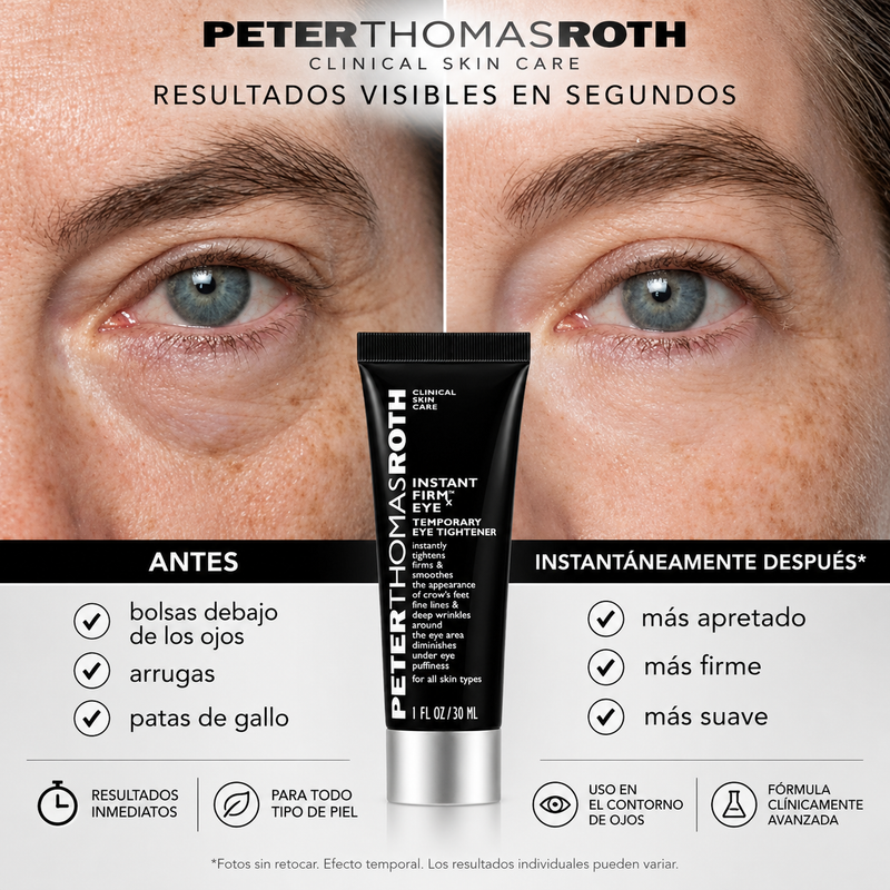 Peter Thomas Roth Instant FIRMx Eye — Tensor de Ojos Instantáneo 30ml