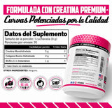 Creatina para Mujer Old School Labs – 5 g Creatina + 2 g Colágeno + 1 g BCAA (30 porciones, sin sabor) 5