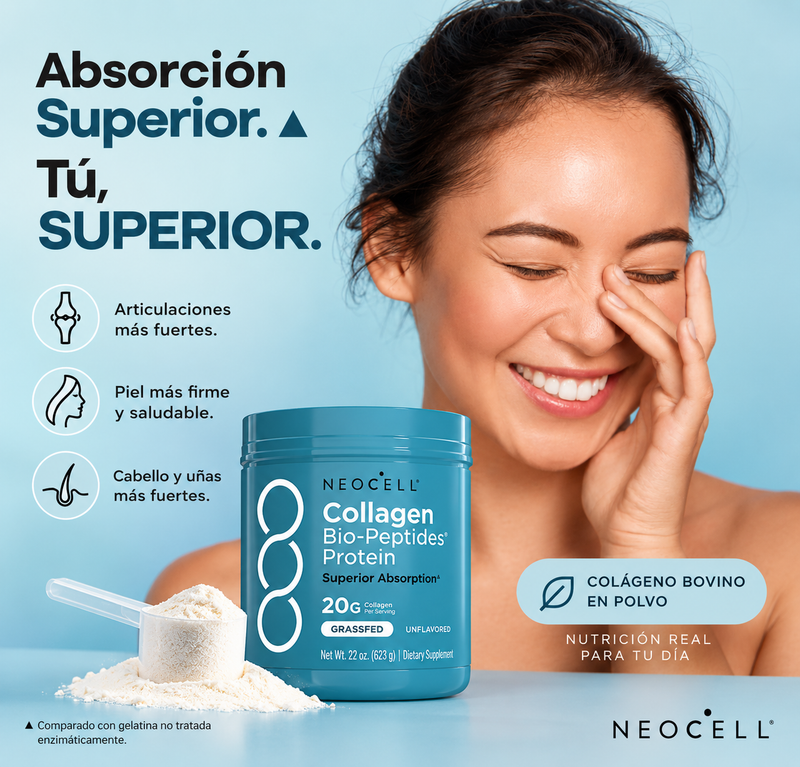 NeoCell Colágeno Hidrolizado Bio-Peptides · 567 g (28 porciones)