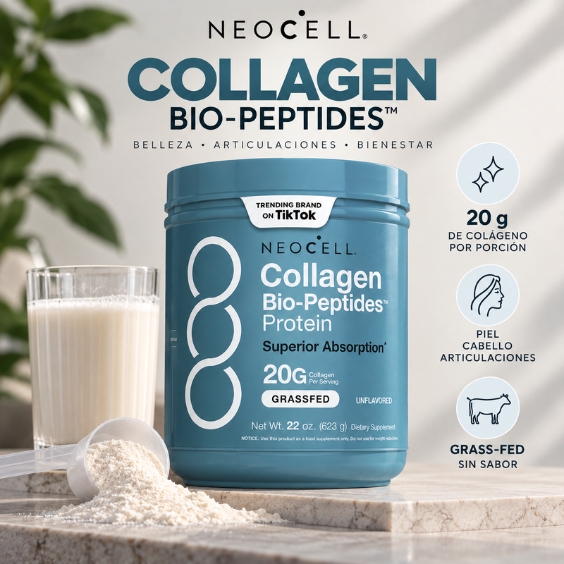 NeoCell Colágeno Hidrolizado Bio-Peptides · 567 g (28 porciones)